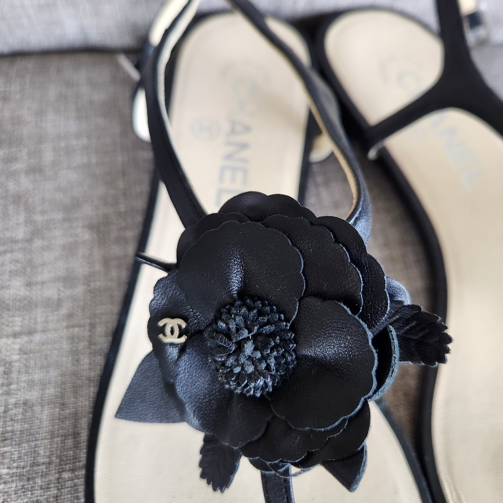 Chanel 'Camellia' Sandals - Women's 36.5 main image 0